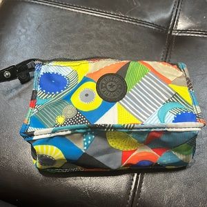 Multi Colored Kipling Pouch